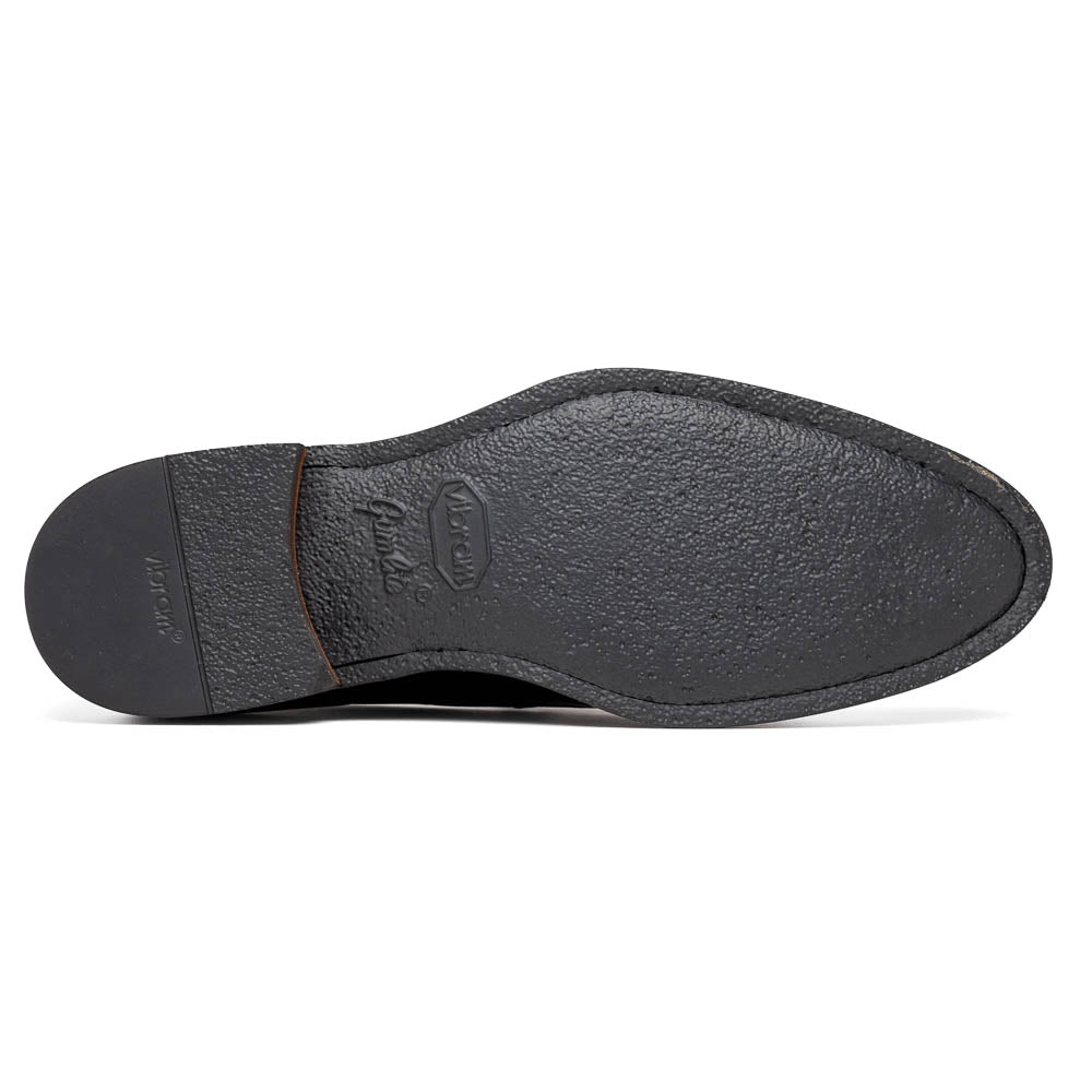 Zelli Roma Hand Burnished Penny Loafers Black (15-400-BLK)