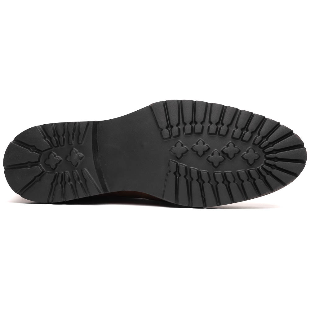 Zelli Rezza Italian Suede Chukka Boot Black (46-602-BLK)