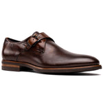 Zelli Roman Monk Strap Shoes Chestnut (55-506-CST)