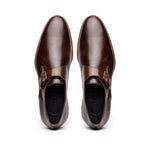 Zelli Roman Monk Strap Shoes Chestnut (55-506-CST)