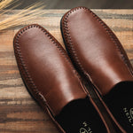 Neil M Rome Comfort Loafers Walnut