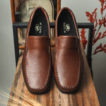 Neil M Rome Comfort Loafers Walnut