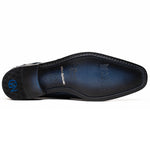 Marco Di Milano Rovigo Caiman Crocodile Monk Strap Navy Blue