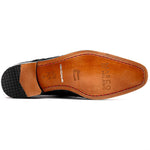 Marco Di Milano Rovigo Caiman Crocodile Monk Strap Cognac