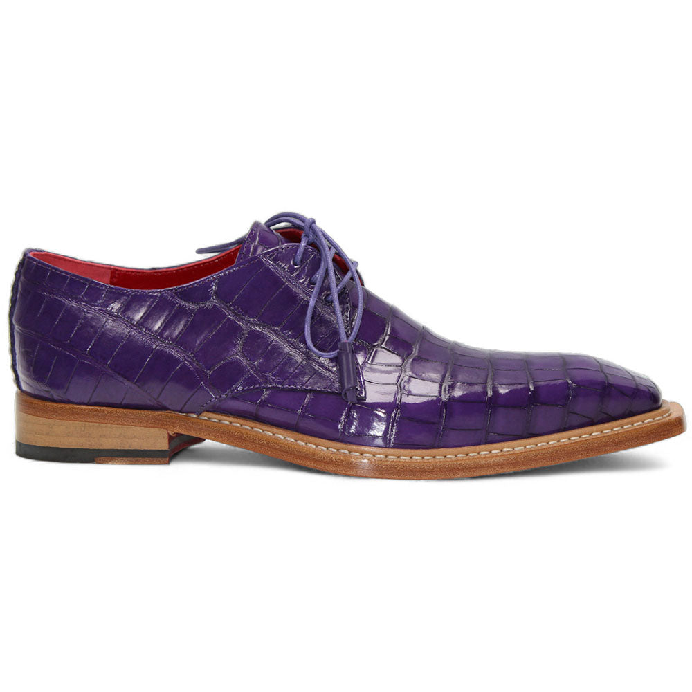 Fennix Rowan Genuine Alligator Shoes Purple