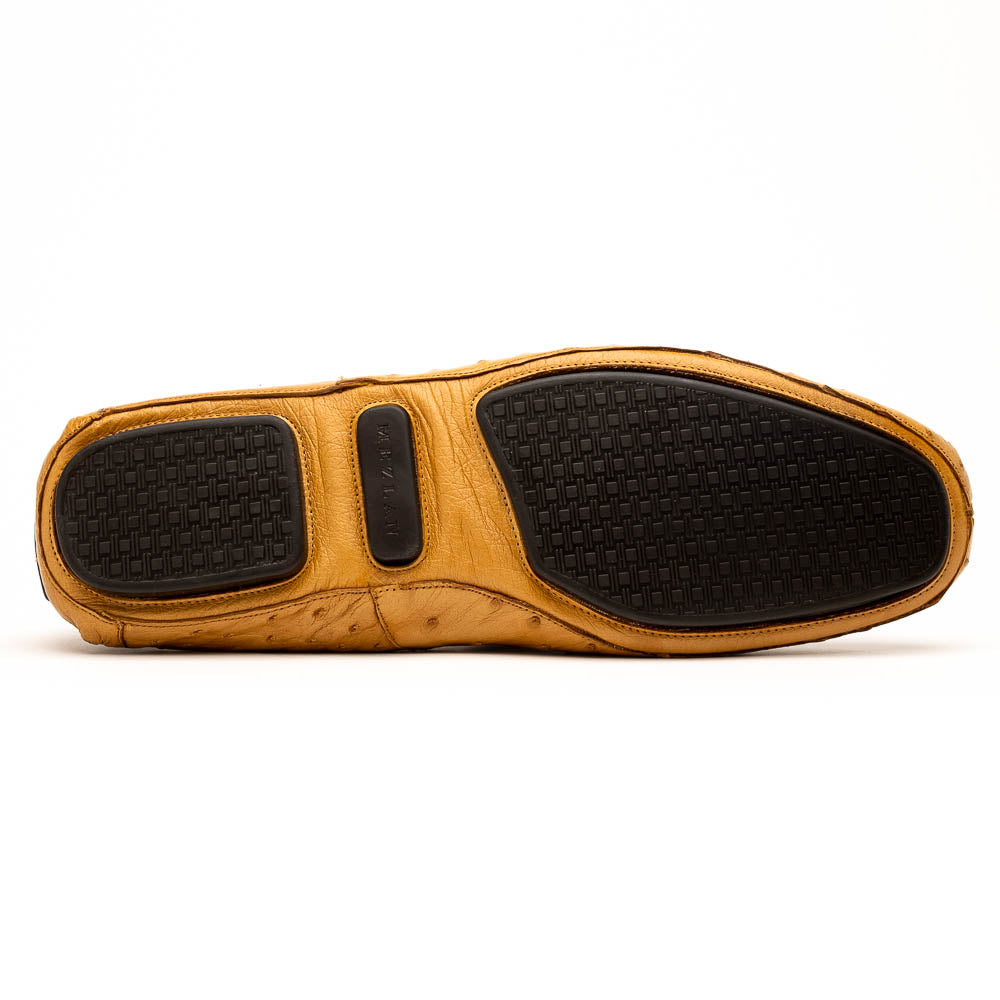 Mezlan Ostrich Driving Shoe Camel (EXCLUSIVE) (RX7041-S)