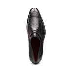Marco Di Milano Salvatore Ostrich Penny Loafer Black