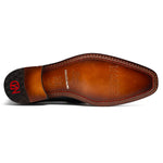 Marco Di Milano Salvatore Ostrich Penny Loafer Black