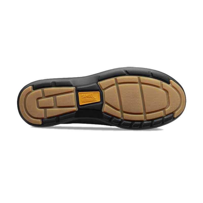 Samuel Hubbard Blue Skies Boat Shoes Black