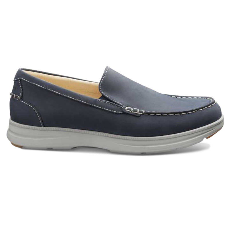 Samuel Hubbard Blue Skies Boat Shoes Driftwood Blue