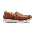 Samuel Hubbard Blue Skies Boat Shoes Saddlebag Tan