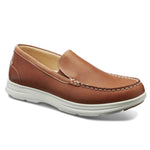 Samuel Hubbard Blue Skies Boat Shoes Saddlebag Tan