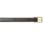 Samuel Hubbard Enduro Belt Chocolate Brown