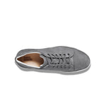 Samuel Hubbard Fast For Him Lace Up Leather Sneaker Pebble Gray