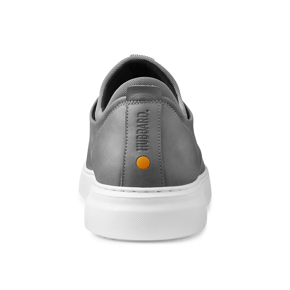 Samuel Hubbard Flight Leather Sneakers Aircraft Gray / White
