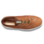 Samuel Hubbard Flight Leather Sneakers Burnished Tan / White