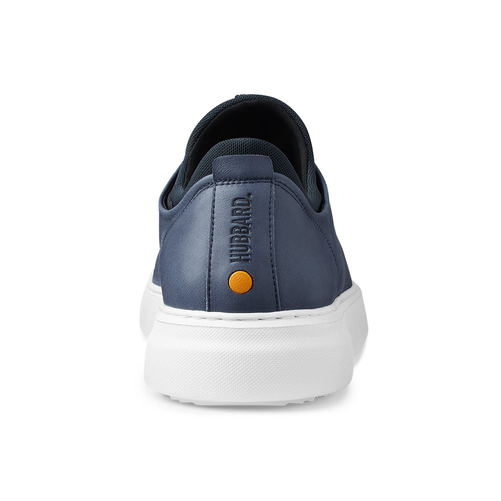 Samuel Hubbard Flight Leather Sneakers Jet Blue / White