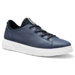 Samuel Hubbard Flight Leather Sneakers Jet Blue / White
