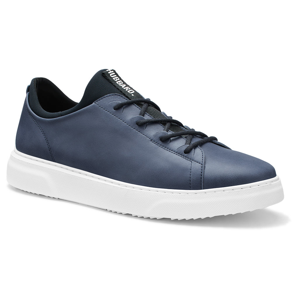 Samuel Hubbard Flight Leather Sneakers Jet Blue / White