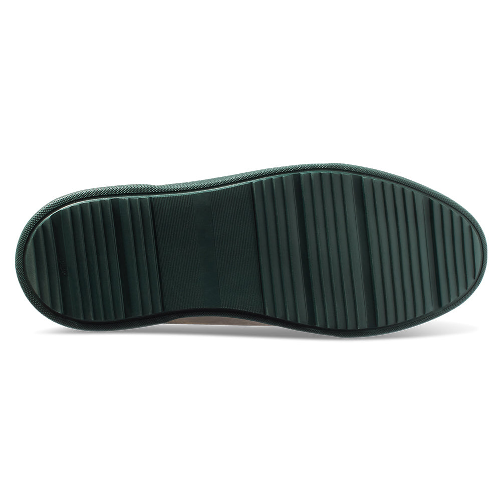 Samuel Hubbard Flight Nubuck Sneakers Taupe / Dark Green