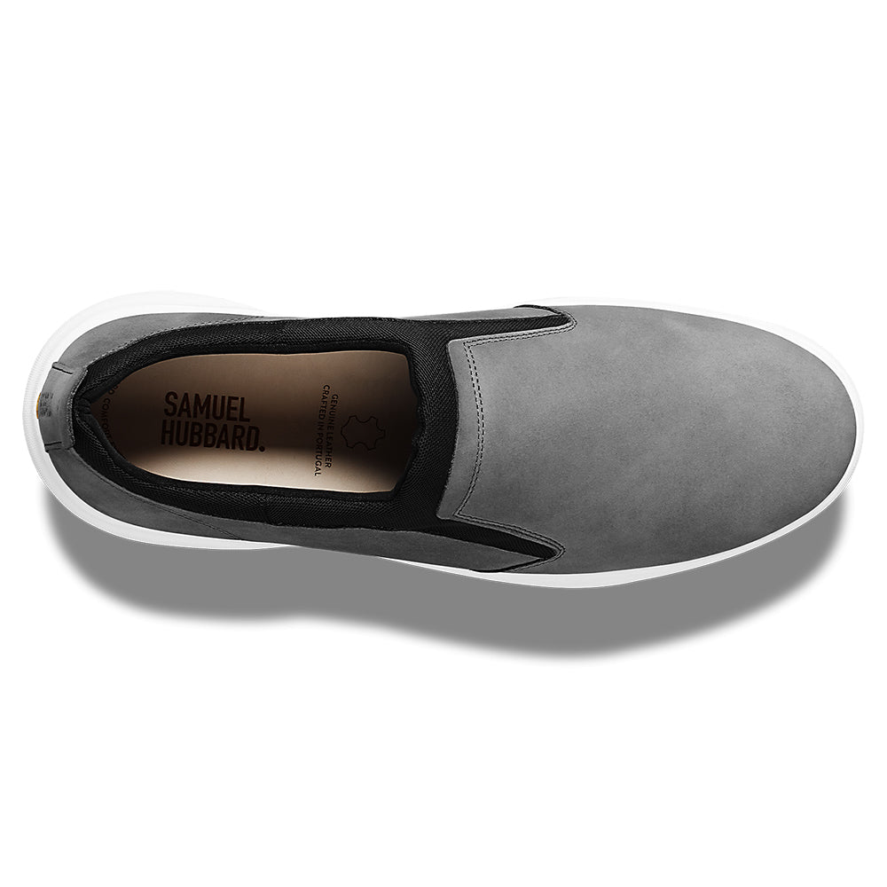 Samuel Hubbard Flight Slip-on Shoes Light Grey / White