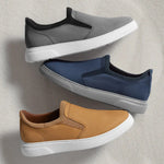 Samuel Hubbard Flight Slip-on Shoes Nutmeg / White