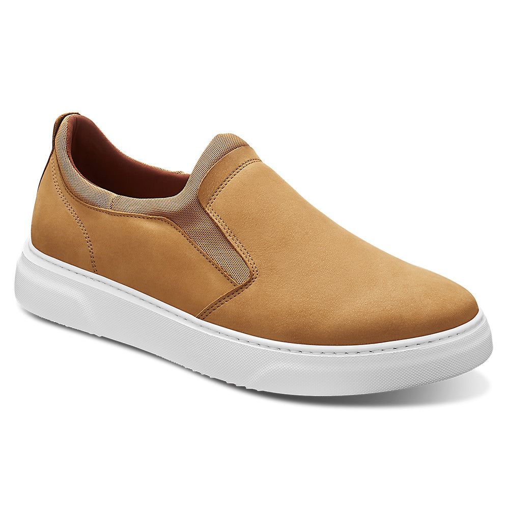 Samuel Hubbard Flight Slip-on Shoes Nutmeg / White