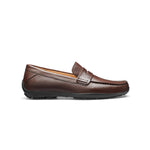Samuel Hubbard Free Spirit for Him Leather Drivers Brown
