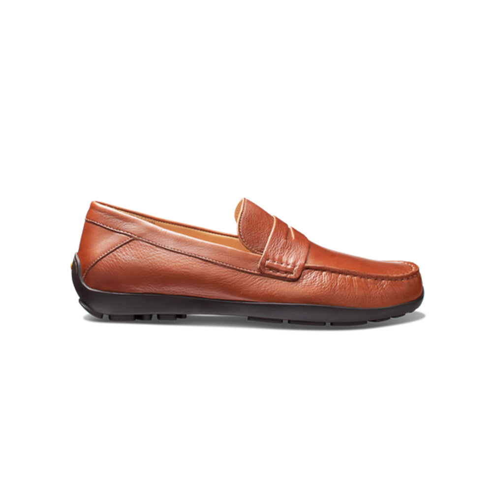 Samuel Hubbard Free Spirit for Him Leather Drivers Whiskey Tan
