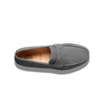 Samuel Hubbard Free Spirit for Him Suede Drivers Gray