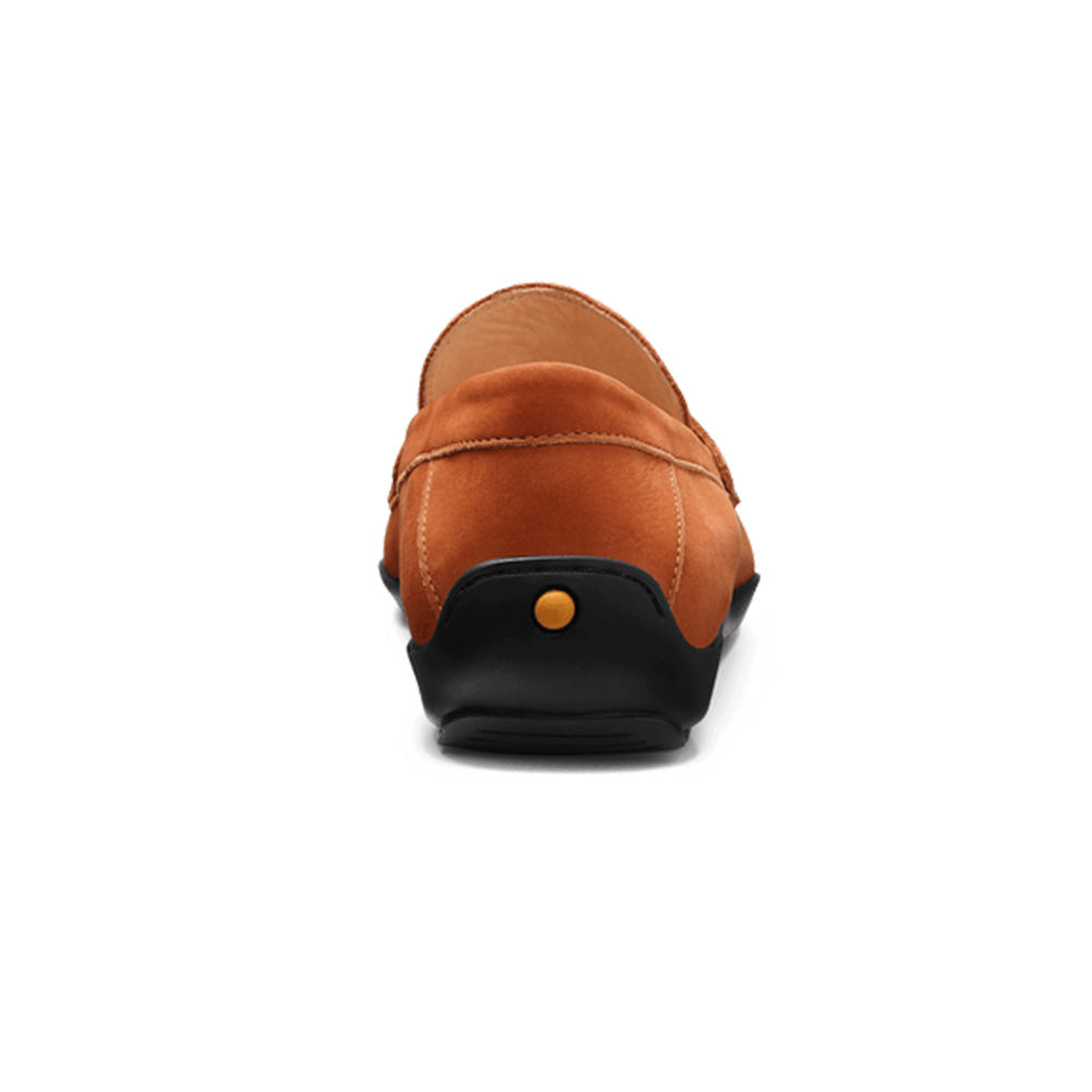 Samuel Hubbard Free Spirit for Him Suede Drivers Tumbled Tan