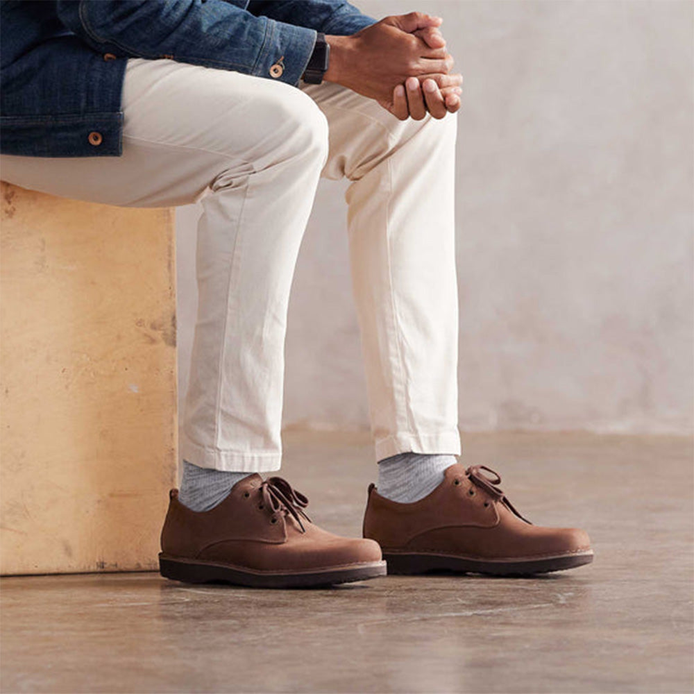 Samuel Hubbard Free Unsneaker Nubuck Shoes Pebble Brown