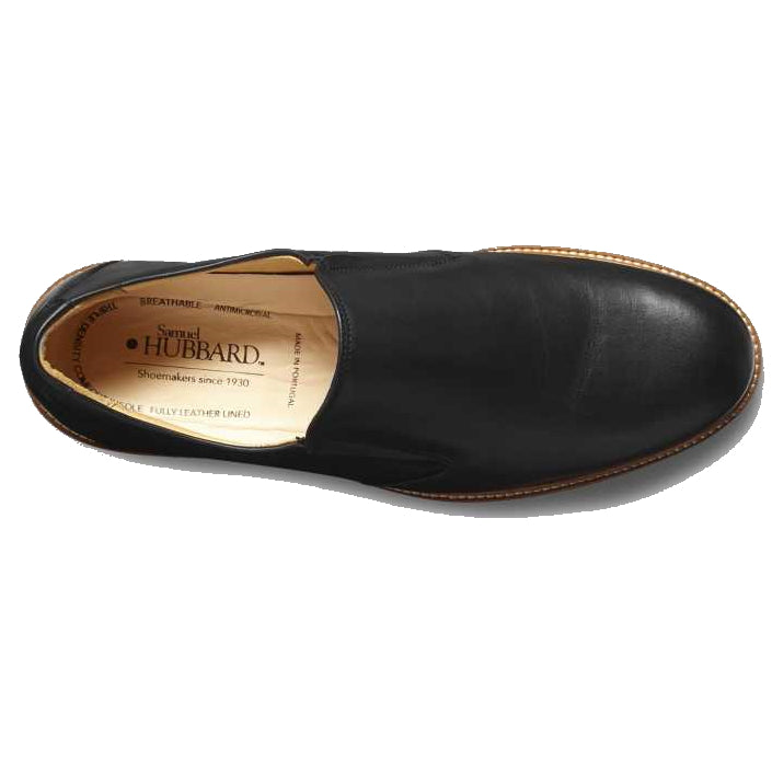 Samuel Hubbard Frequent Traveler Slip-on Oxford Black