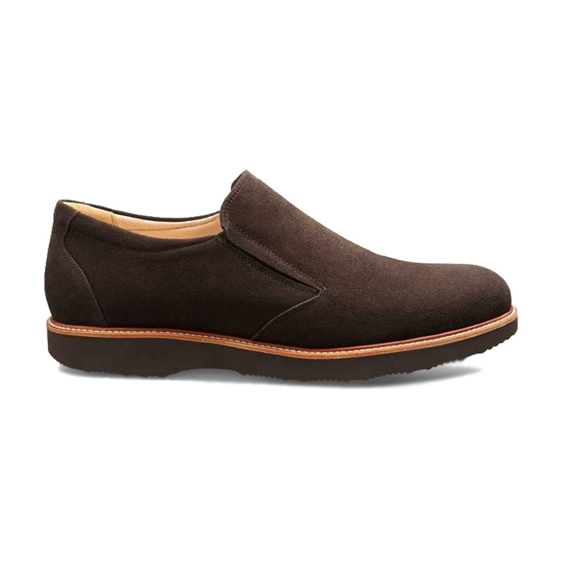 Samuel Hubbard Frequent Traveler Slip-on Oxford Dark Chocolate