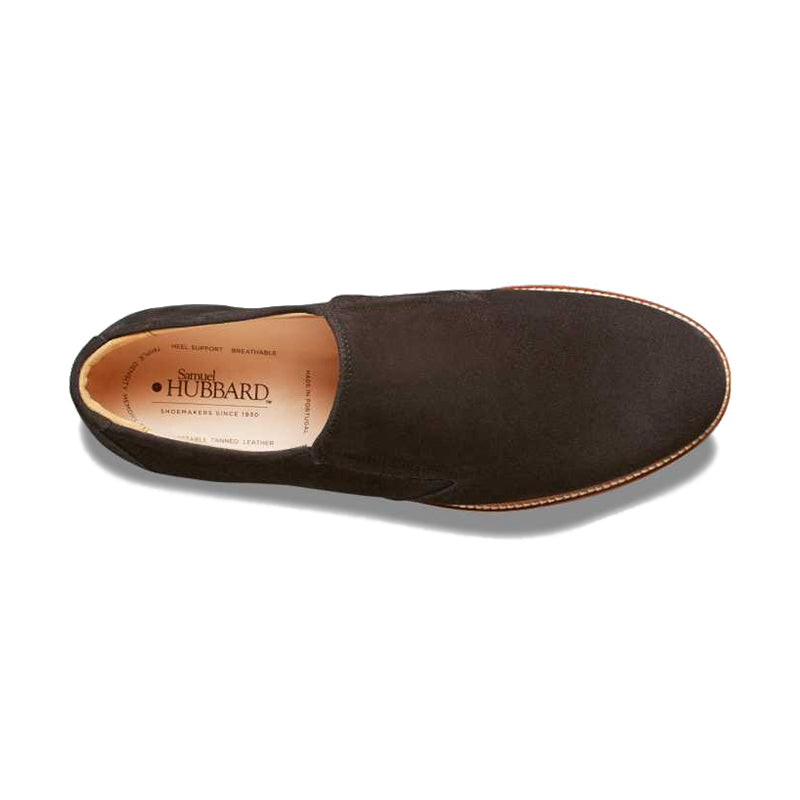 Samuel Hubbard Frequent Traveler Slip-on Oxford Dark Chocolate