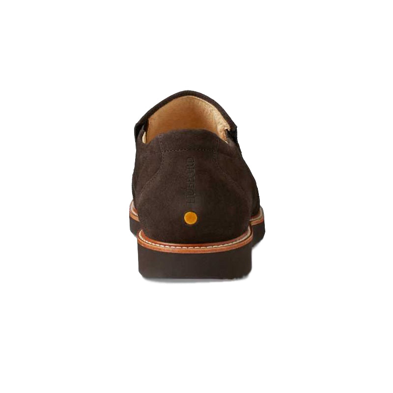 Samuel Hubbard Frequent Traveler Slip-on Oxford Dark Chocolate