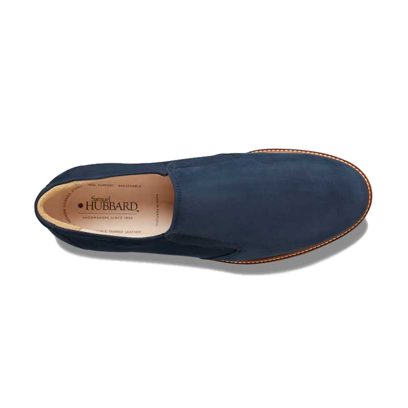 Samuel Hubbard Frequent Traveler Slip-on Oxford Navy