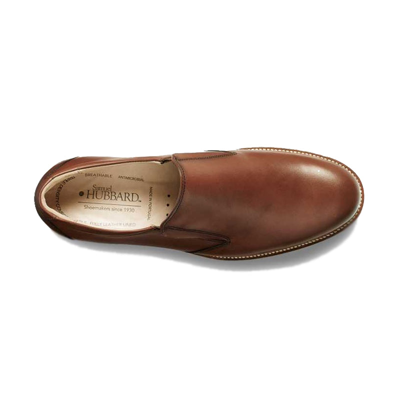 Samuel Hubbard Frequent Traveler Slip-on Oxford Whiskey Tan