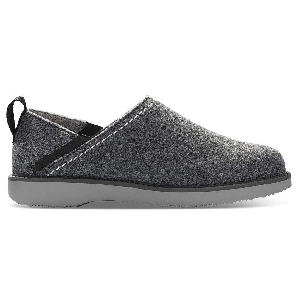 Samuel Hubbard Home Spring Back Slip-on Shoes Charcoal Gray / Gray
