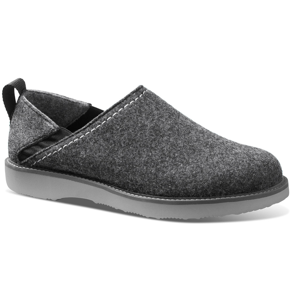 Samuel Hubbard Home Spring Back Slip-on Shoes Charcoal Gray / Gray