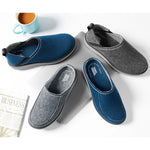 Samuel Hubbard Home Spring Back Slip-on Shoes Royal Blue / Gray