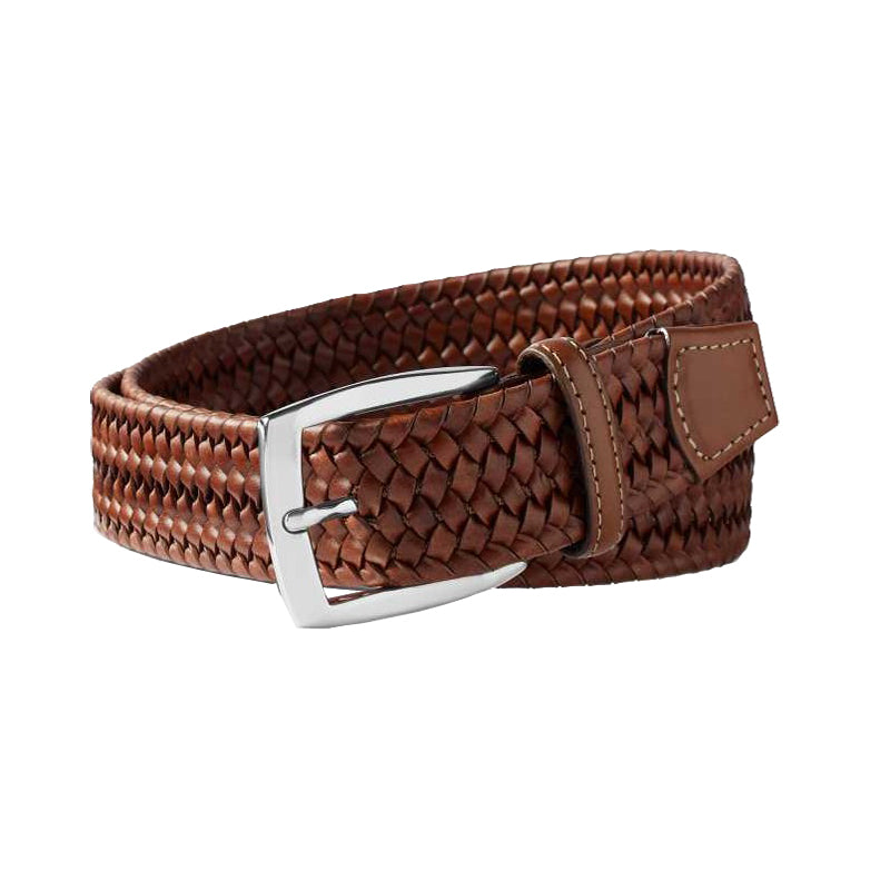 Samuel Hubbard Matchpoint Belt Whiskey Tan