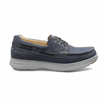 Samuel Hubbard New Endeavor Boat Shoes Driftwood Blue