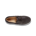 Samuel Hubbard New Endeavor Leather Boat Shoes Espresso Brown