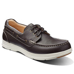 Samuel Hubbard New Endeavor Leather Boat Shoes Espresso Brown