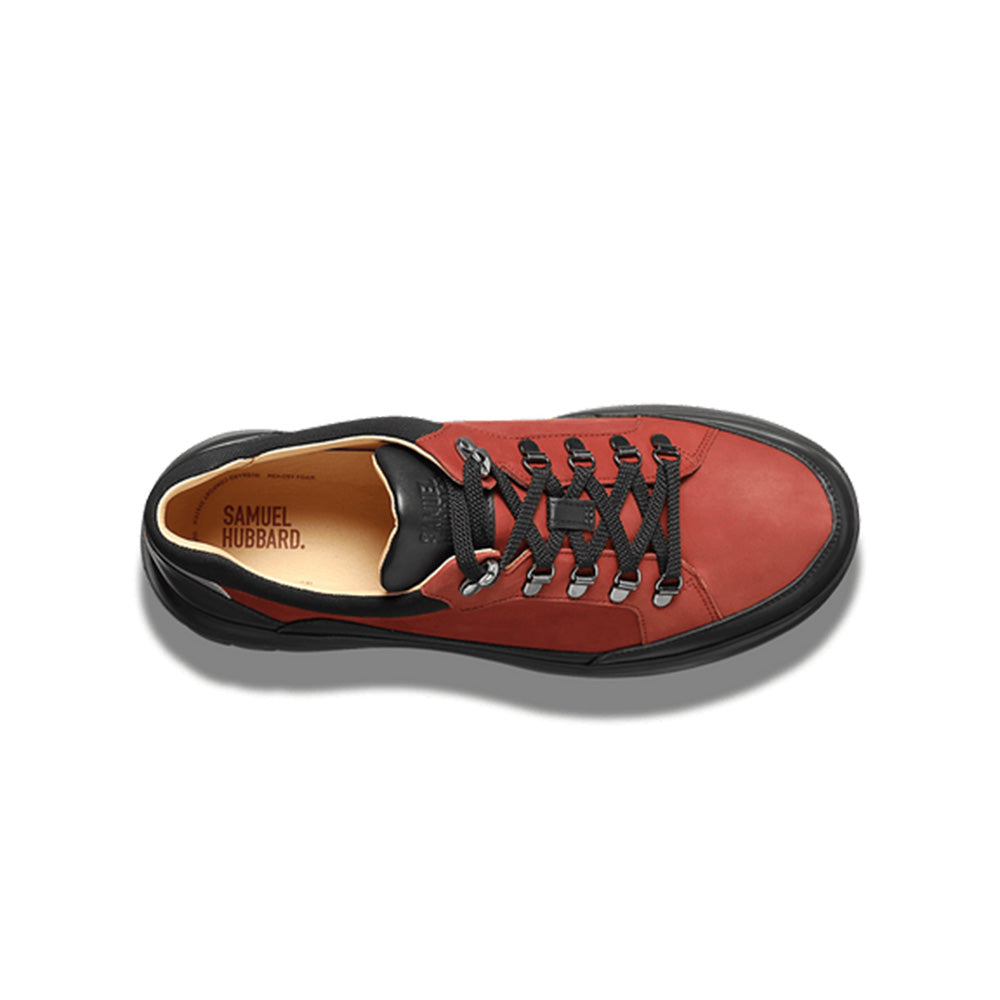 Samuel Hubbard Performance Walker Suede Sneakers Rust