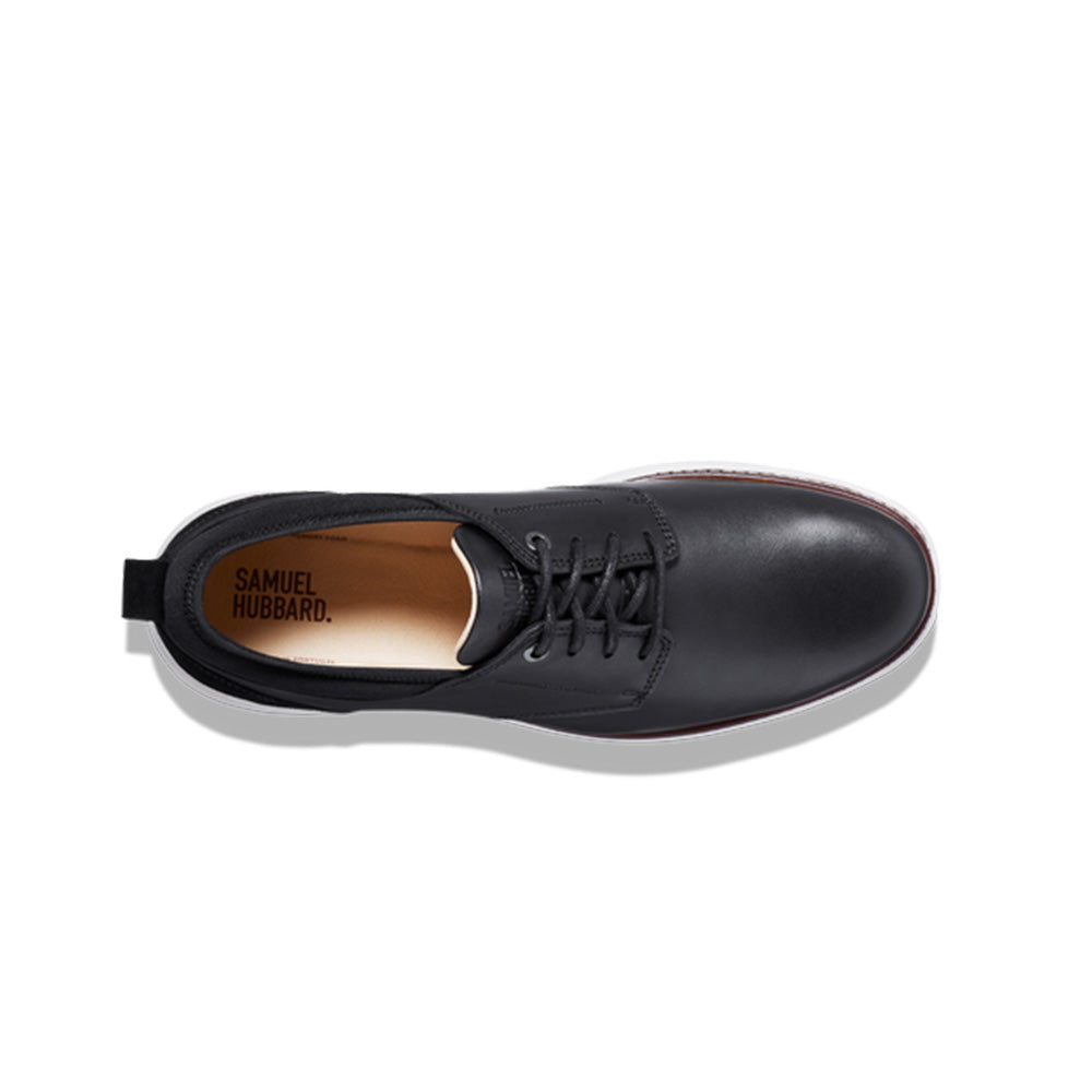 Samuel Hubbard Rafael Lace-Up Nubuck Sneakers Black