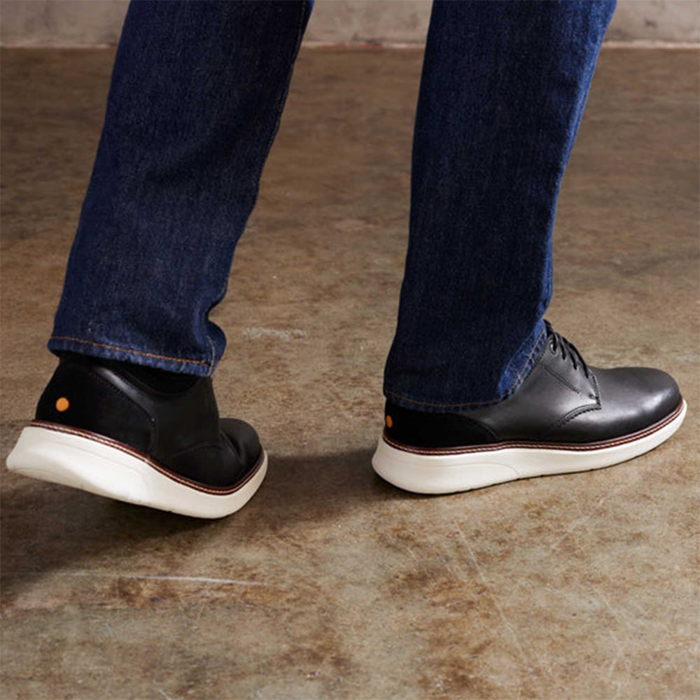 Samuel Hubbard Rafael Lace-Up Nubuck Sneakers Black