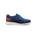 Samuel Hubbard Rafael Lace-Up Nubuck Sneakers Navy