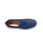 Samuel Hubbard Rafael Lace-Up Nubuck Sneakers Navy